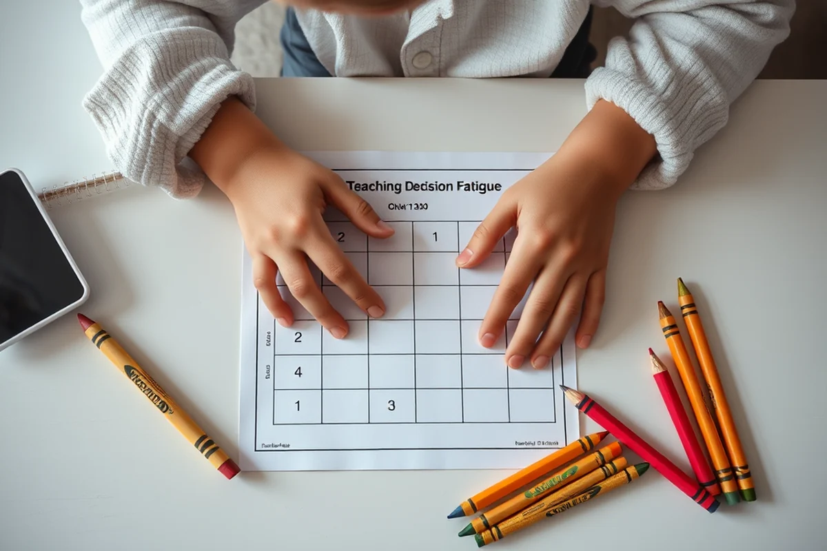 how to teaching decision fatigue — How to Teaching Decision Fatigue (step by step)