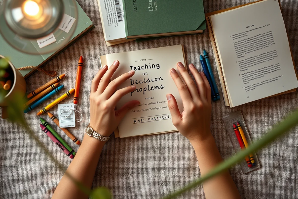 teaching decision making problems — Teaching Decision Making Problems (the finished result)