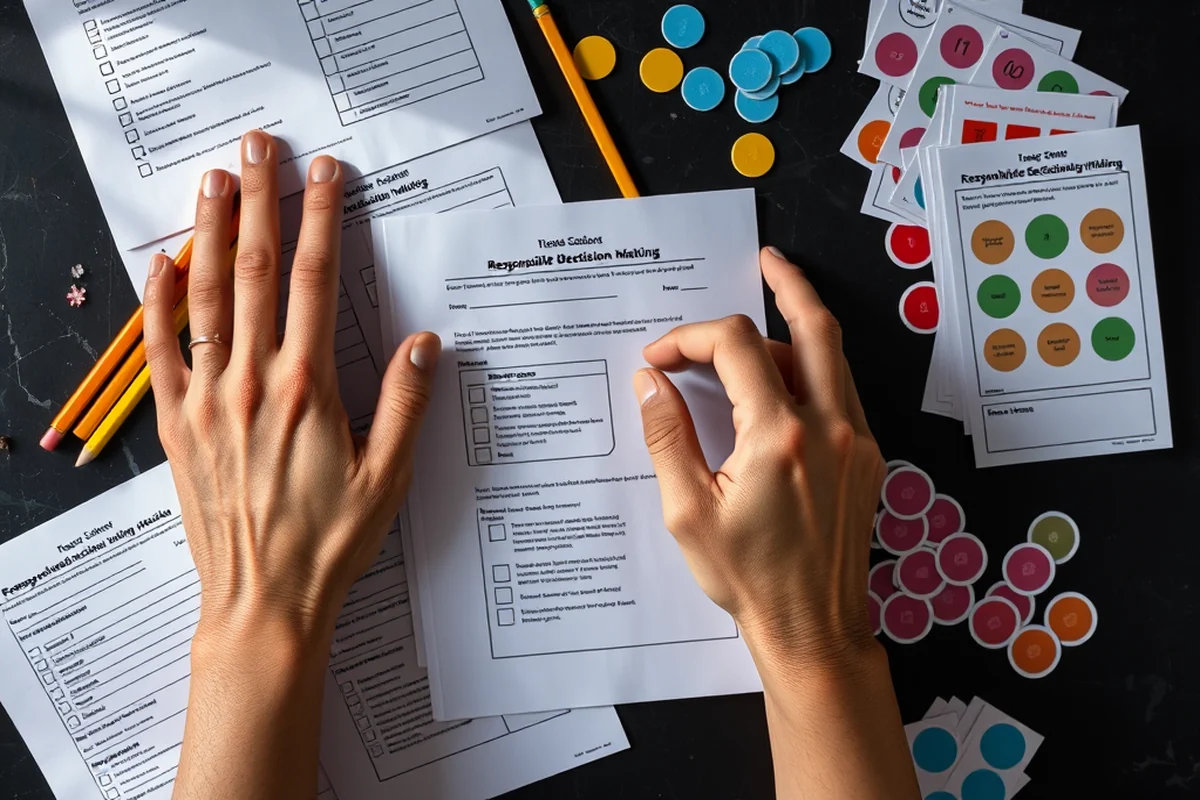 teaching responsible decision making to students checklist — Teaching Responsible Decision Making To Students Checklist (the finished result)