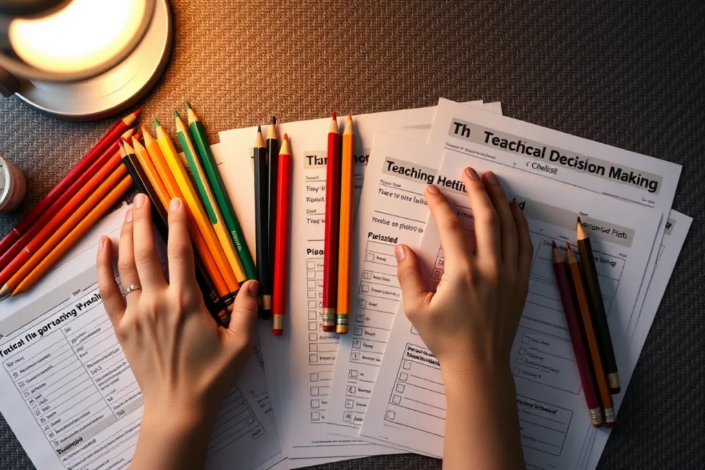 Teaching Clinical Decision Making Checklist